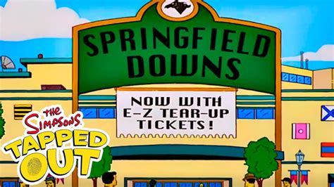 The Simpsons Tapped Out: Springfield Downs Race .